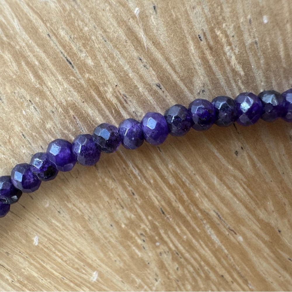 NWOT Tuckernuck Amethyst Necklace - Picture 7 of 8